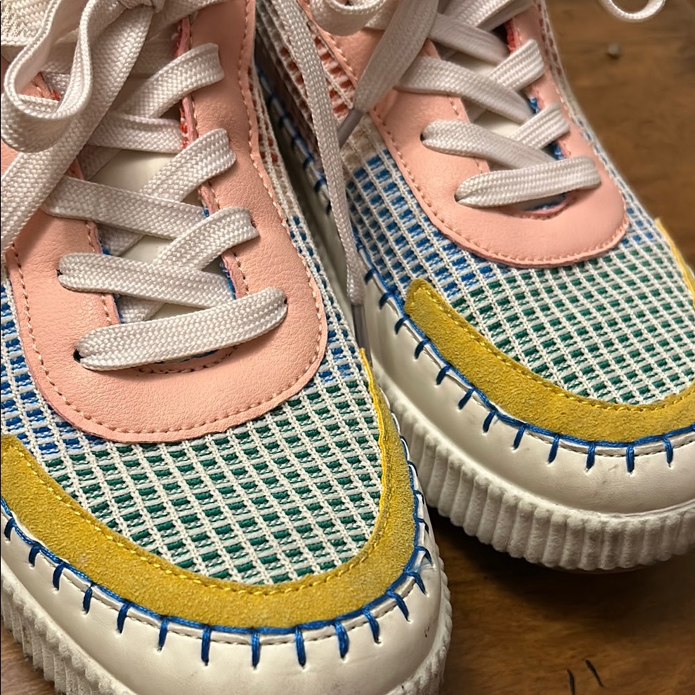 Nicole Miller Brita Women’s Platform Sneakers, Size 10